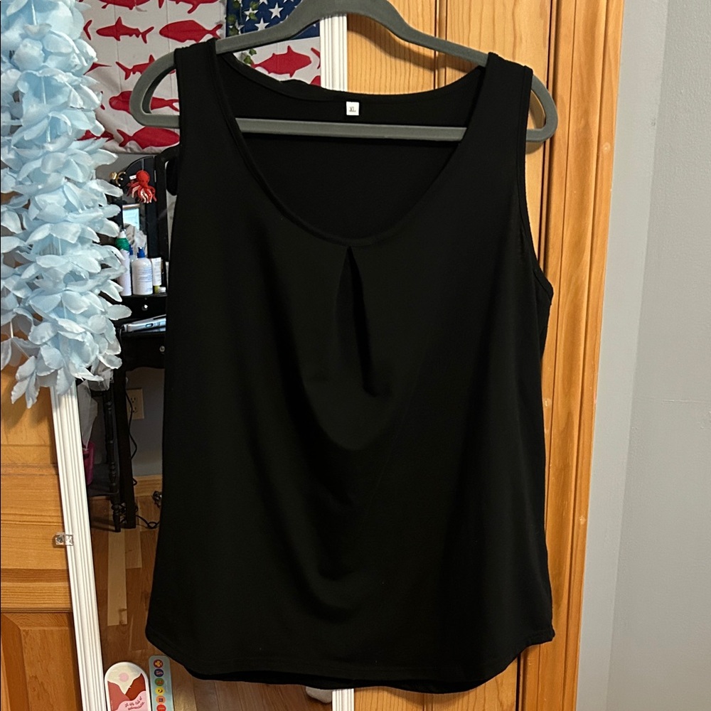 Elegant Black Women's Top